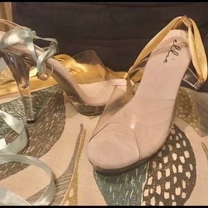 Clear  High Heel Sandel